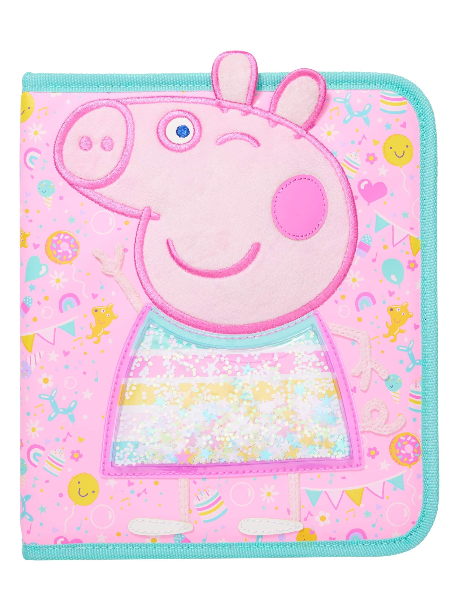 Smiggle - Peppa Pig Kırtasiye Seti ve Kalem Kutusu-Dinossi