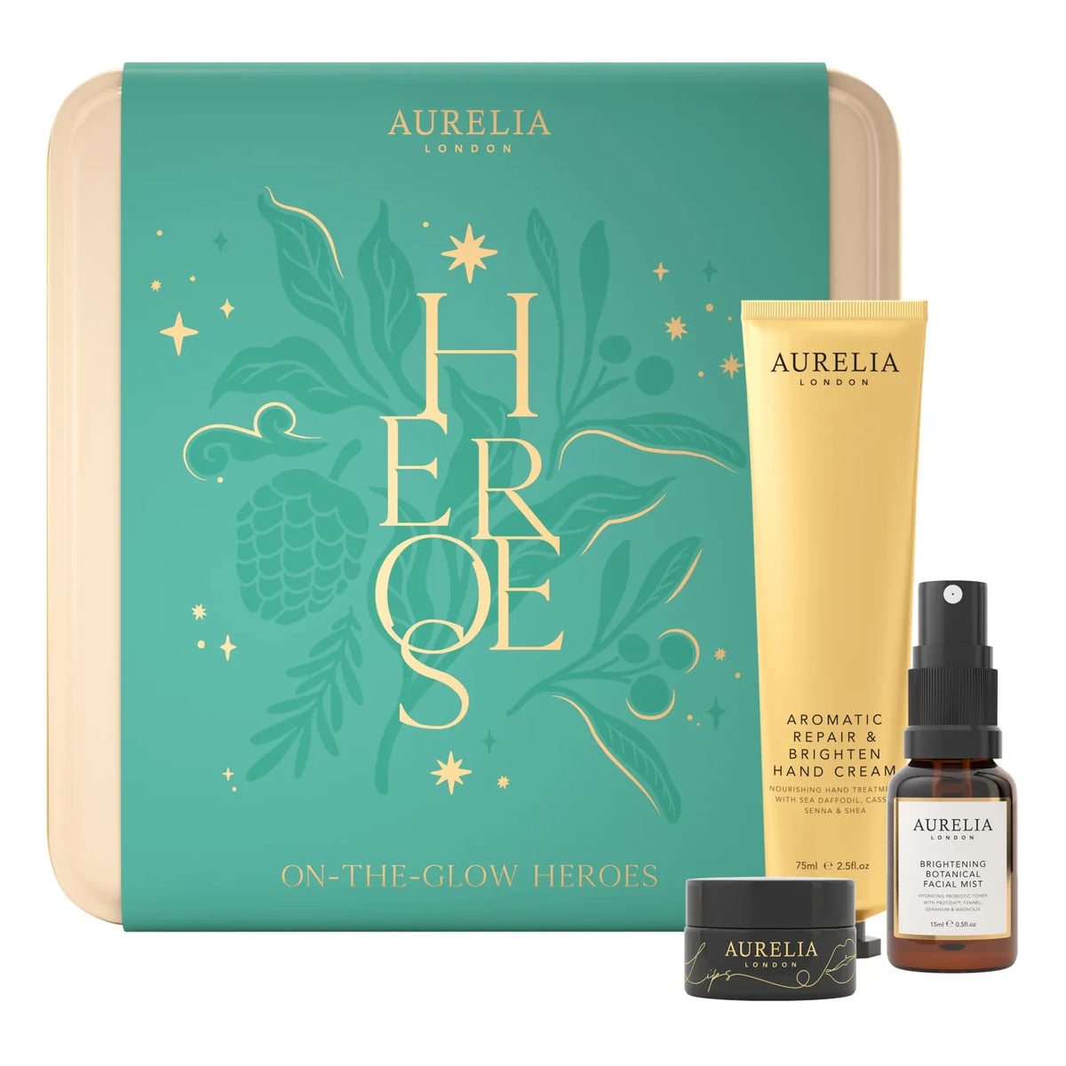 Aurelia London - ऑन-द-ग्लो गिफ्ट सेट