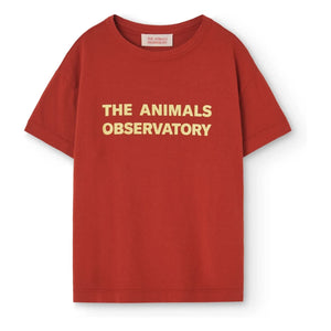 The Animals Observatory - ओरियन टी-शर्ट | ईंट जैसा लाल (Kiremit)