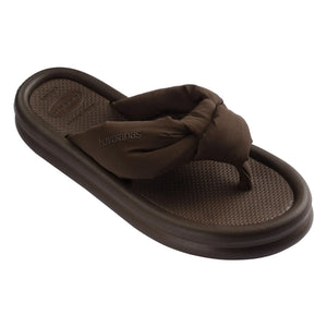Havaianas - ओवर पफ्ड फ्लिप फ्लॉप | चॉकलेट