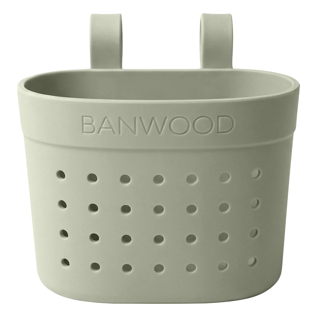 Banwood - Pin & Ride kişiselleştirilebilir bisiklet sepeti/çekçek | Zeytin (Olive)
