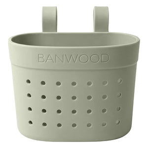 Banwood - Pin & Ride kişiselleştirilebilir bisiklet sepeti/çekçek | Zeytin (Olive)