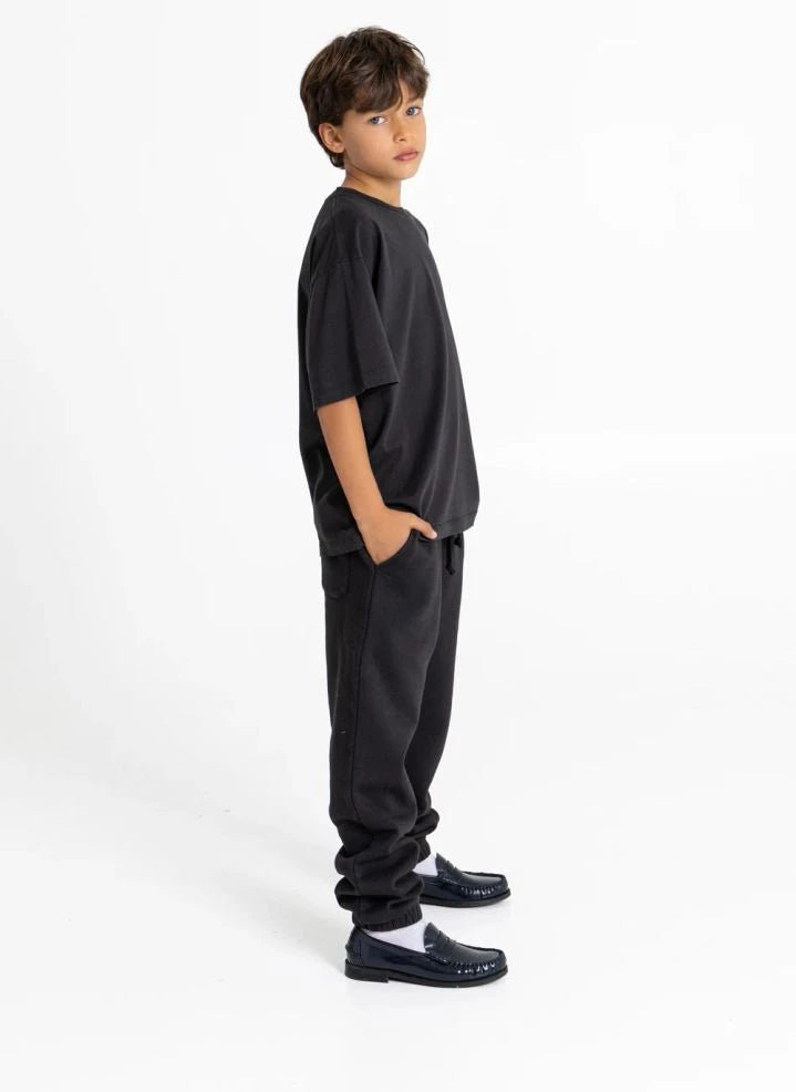 Smallable Kid - Rush Organik Pamuk Jogger | Siyah