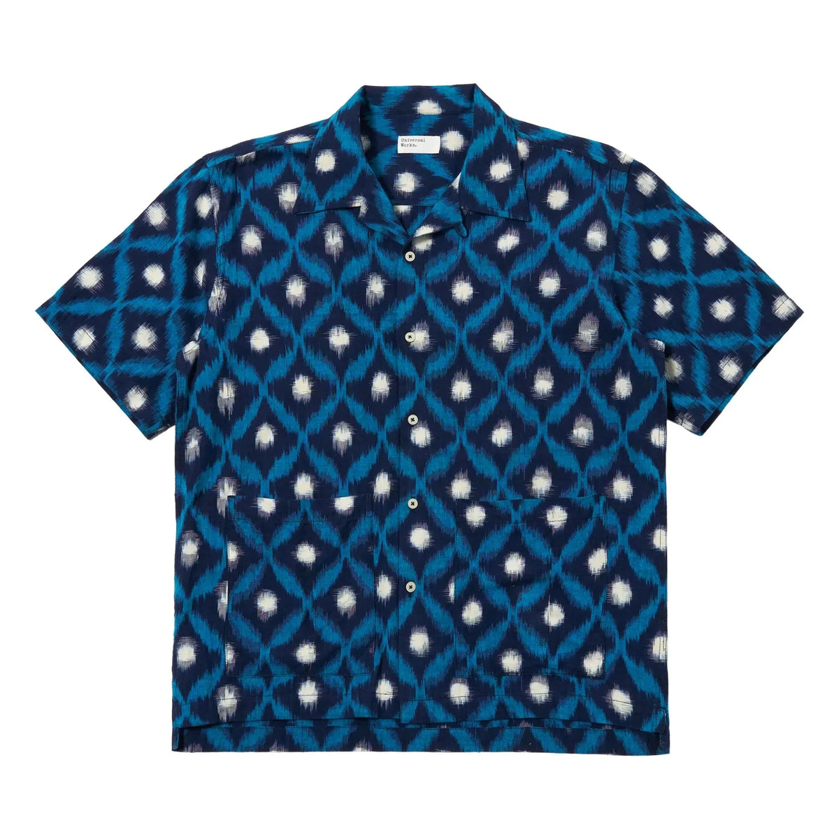 Universal Works - Chemise Deck Diamond | Koyu Mavi