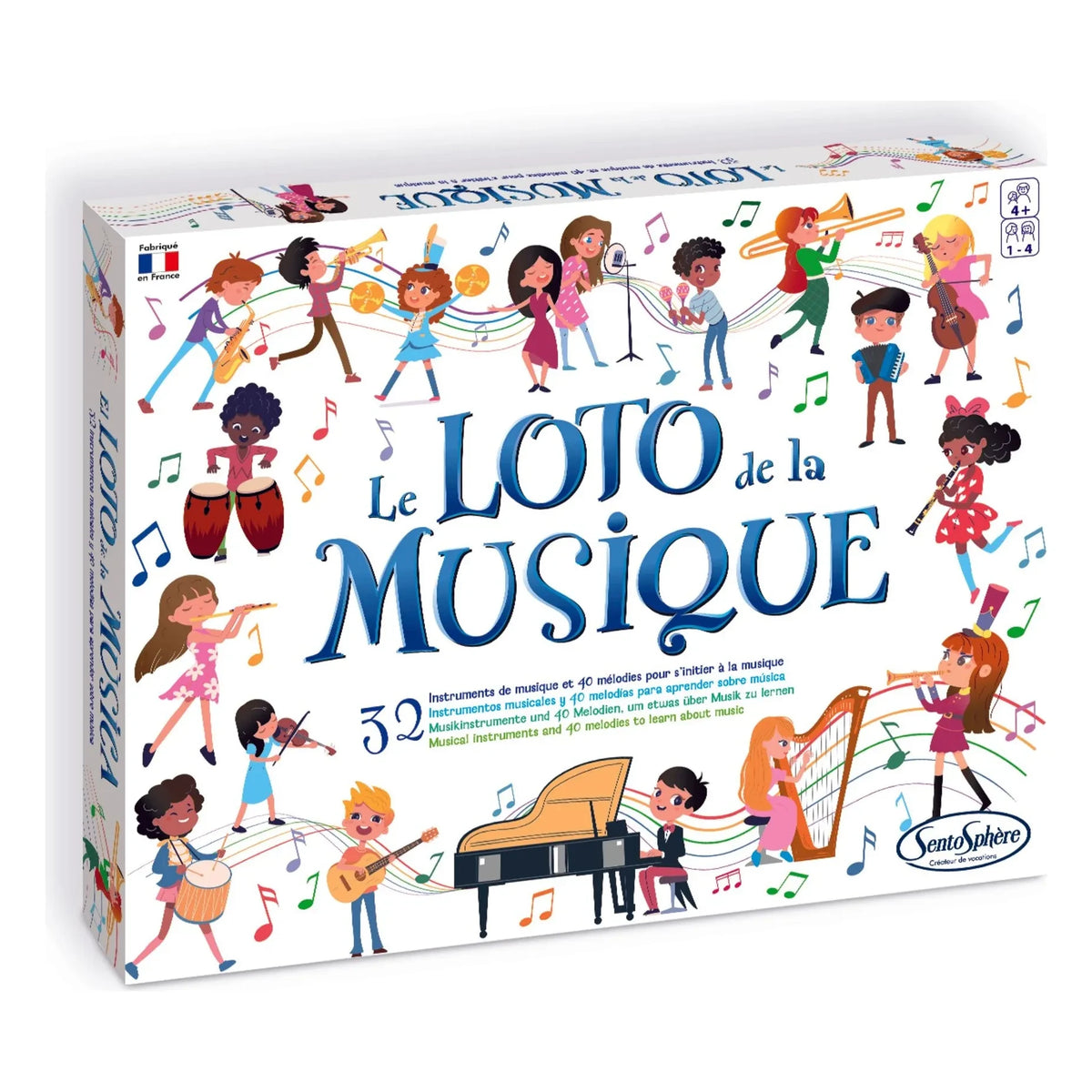 Sentosphère - Le Loto de la Musique संवेदी खेल