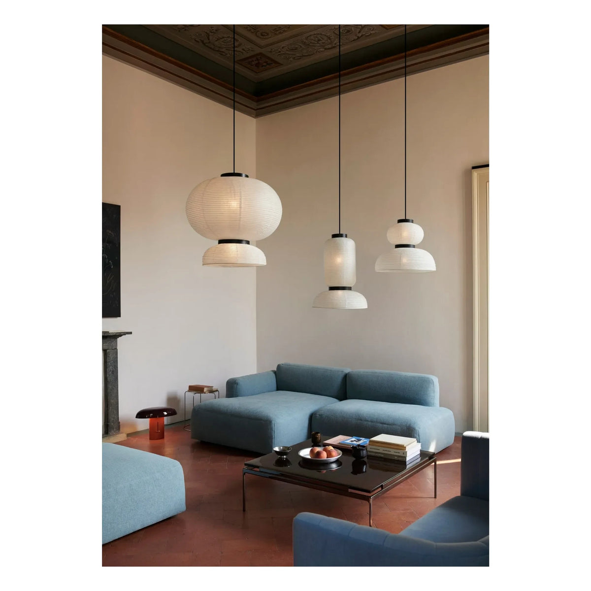 & Tradition - Table Sett LN13, Luca Nichetto | गहरा ग्रे