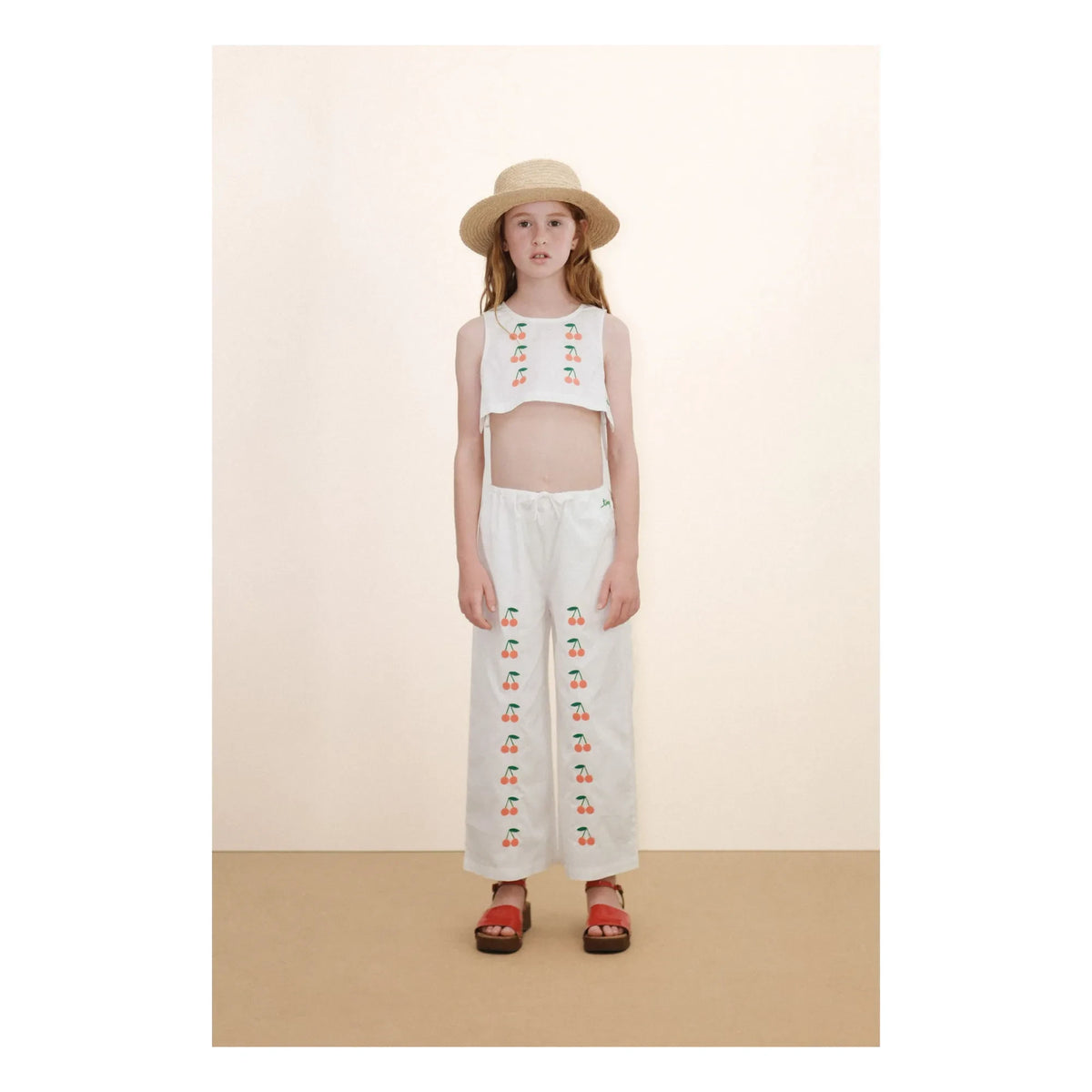 Tinycottons - Top Cerises | सफेद