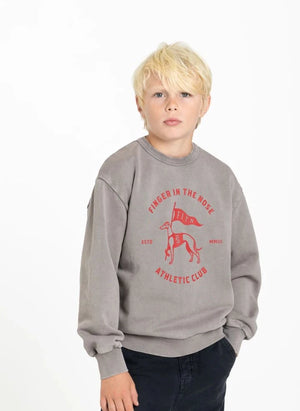 Finger in the nose - Blow Athletic Club Organik Pamuklu Sweatshirt | Gri