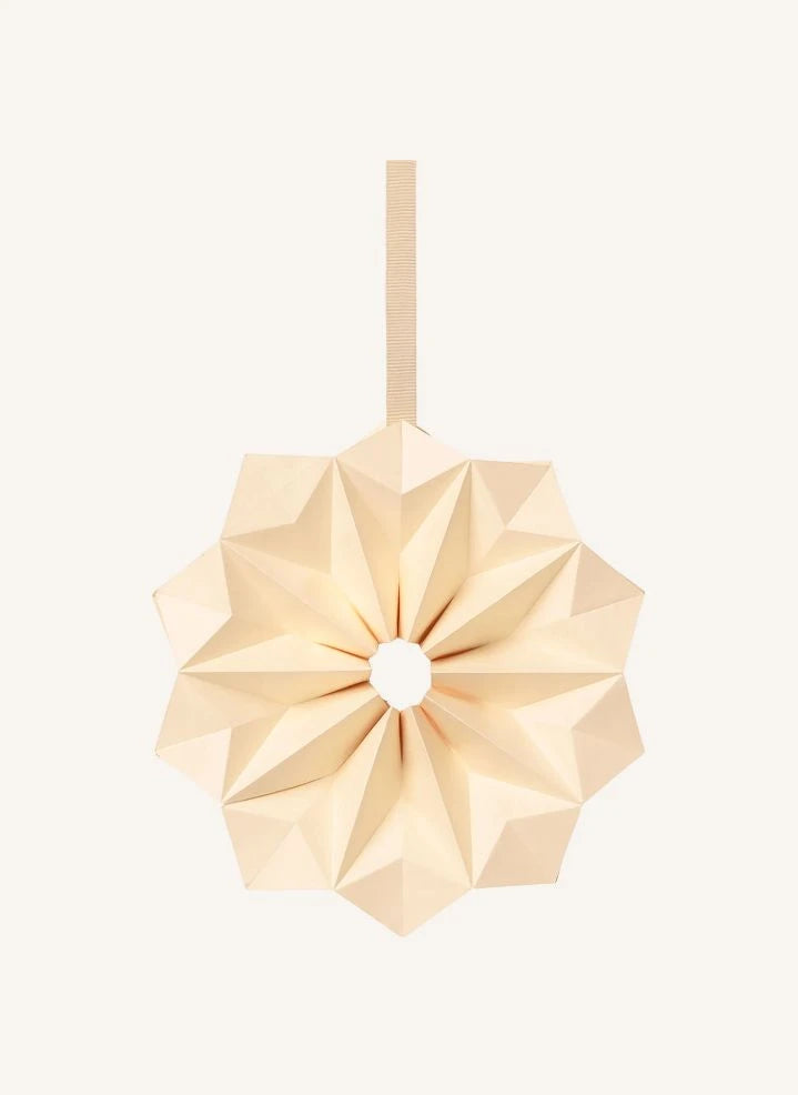 Ferm Living - FSC Kağıt Noel Yıldızı Güneş | Kırık beyaz