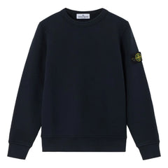 Stone Island - स्वेट लोगो | काला