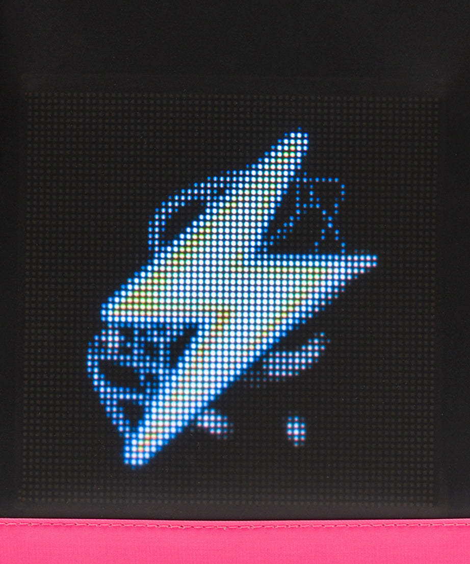 iPixi – एलईडी स्क्रीन वाला बच्चों के लिए मिनी गुलाबी बैकपैक