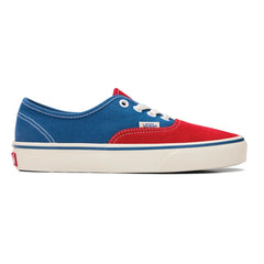 Vans - बास्केट लेस ऑथेंटिक टू-टोन | लाल