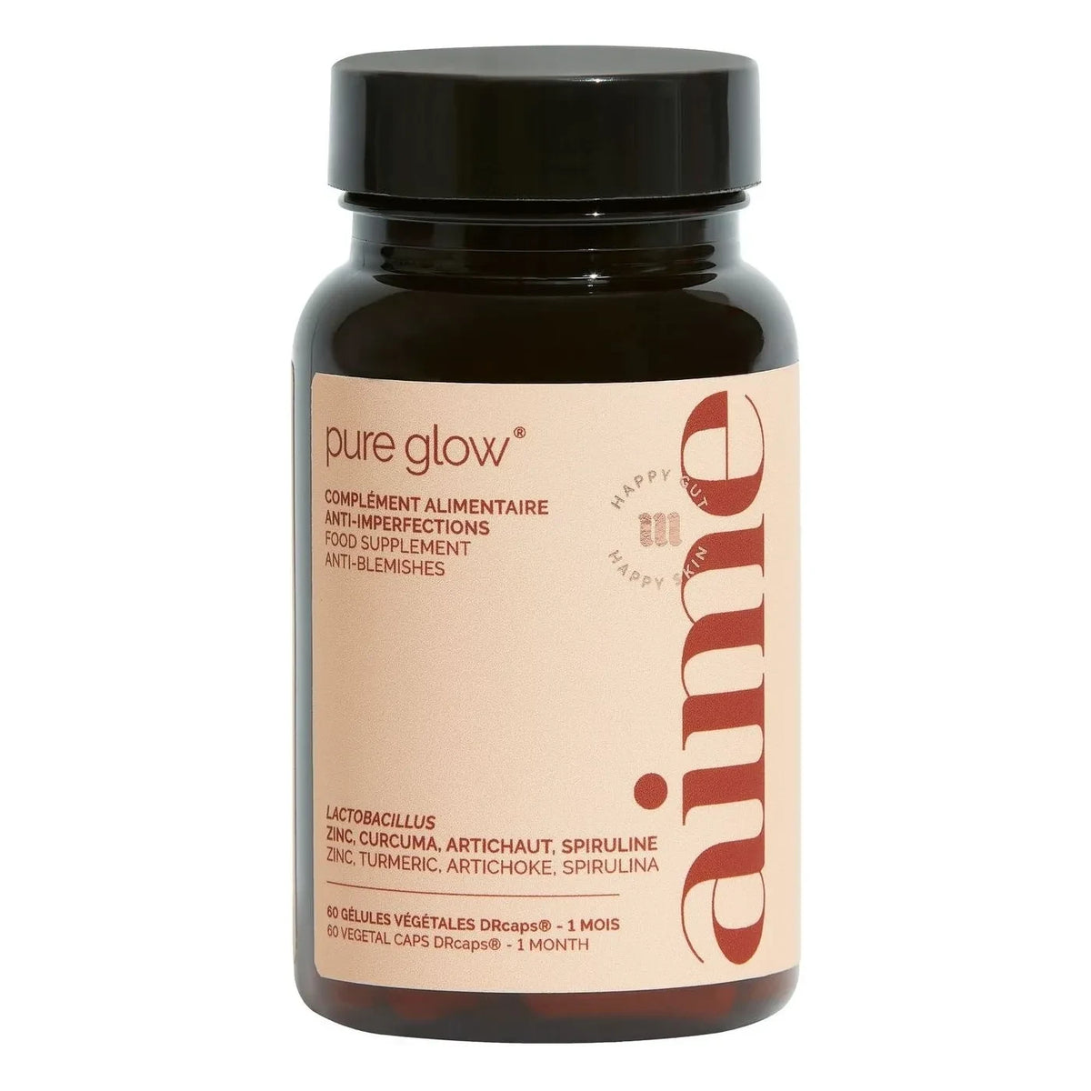 AIME - Pure Glow आहार पूरक - 60 कैप्सूल