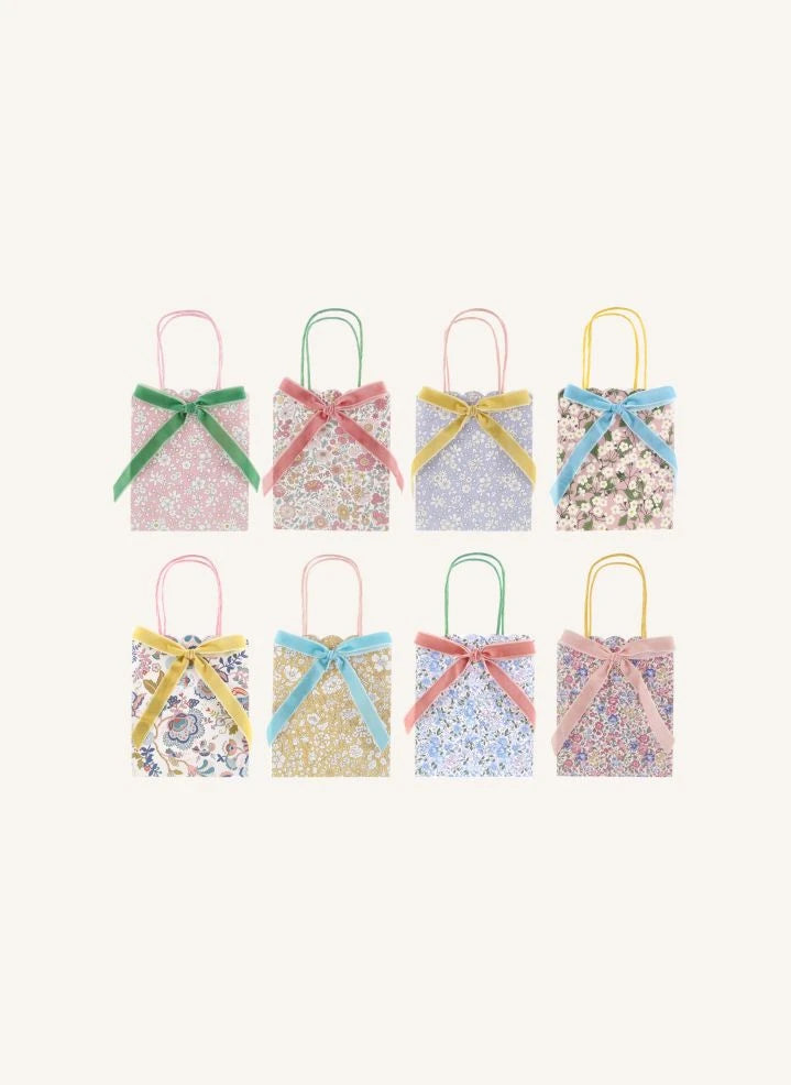 Meri Meri - Hediye çantaları - Meri Meri x Liberty - 8'li Set