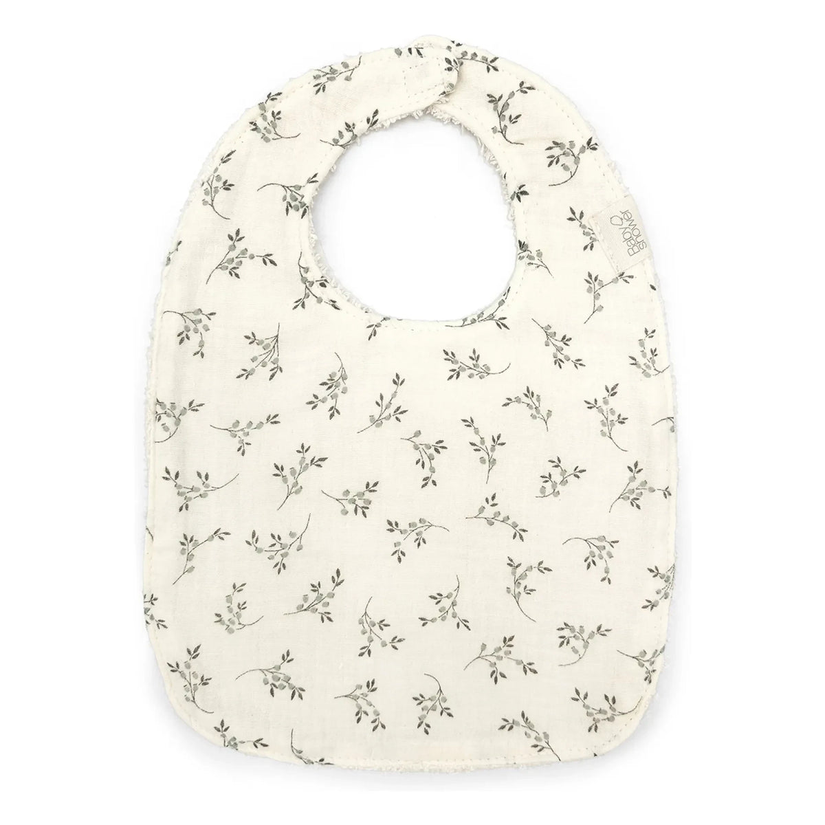 Babyshower - Olive Bloom önlük | Ekru