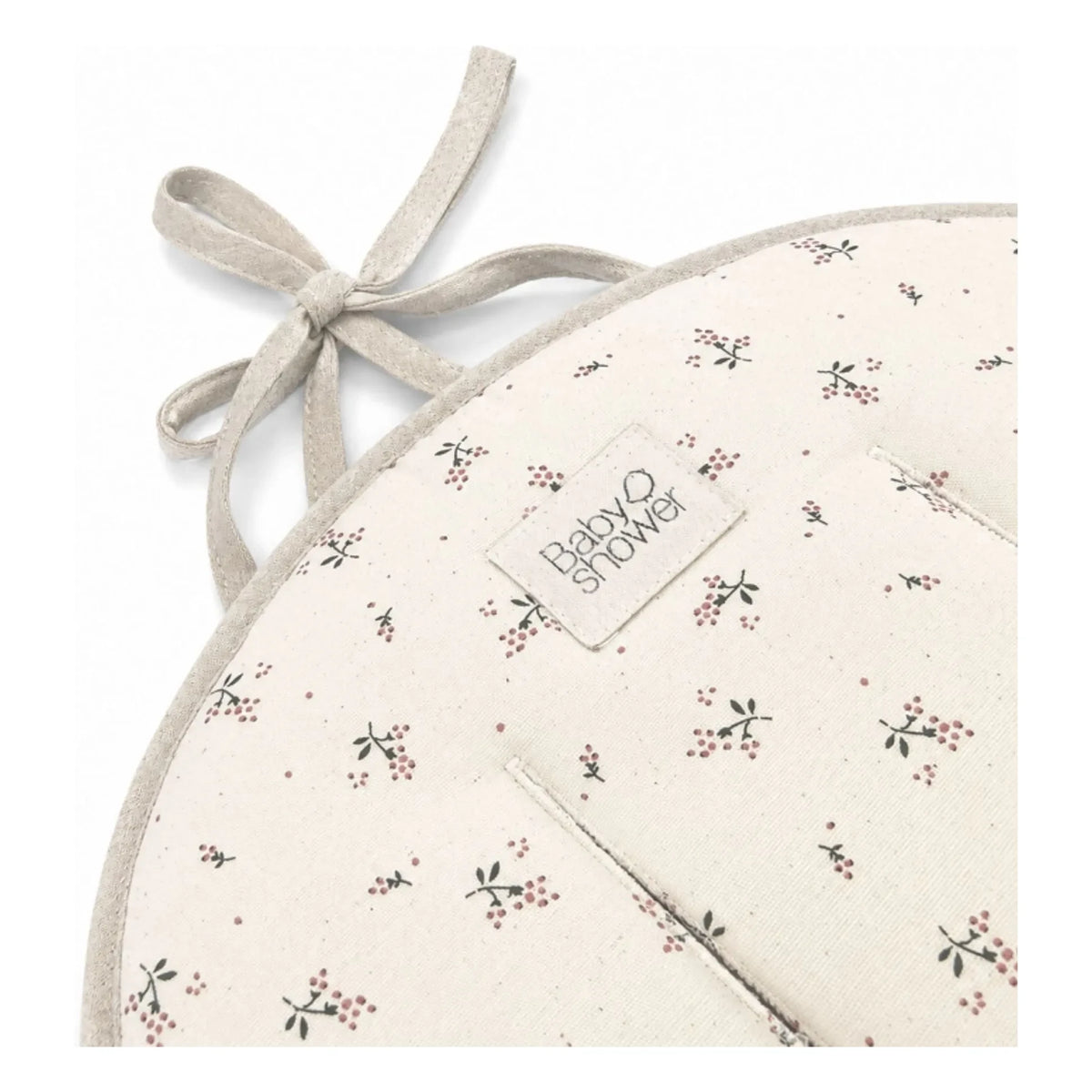 Babyshower - Roseberry kompakt bebek arabası minderi | Ecru