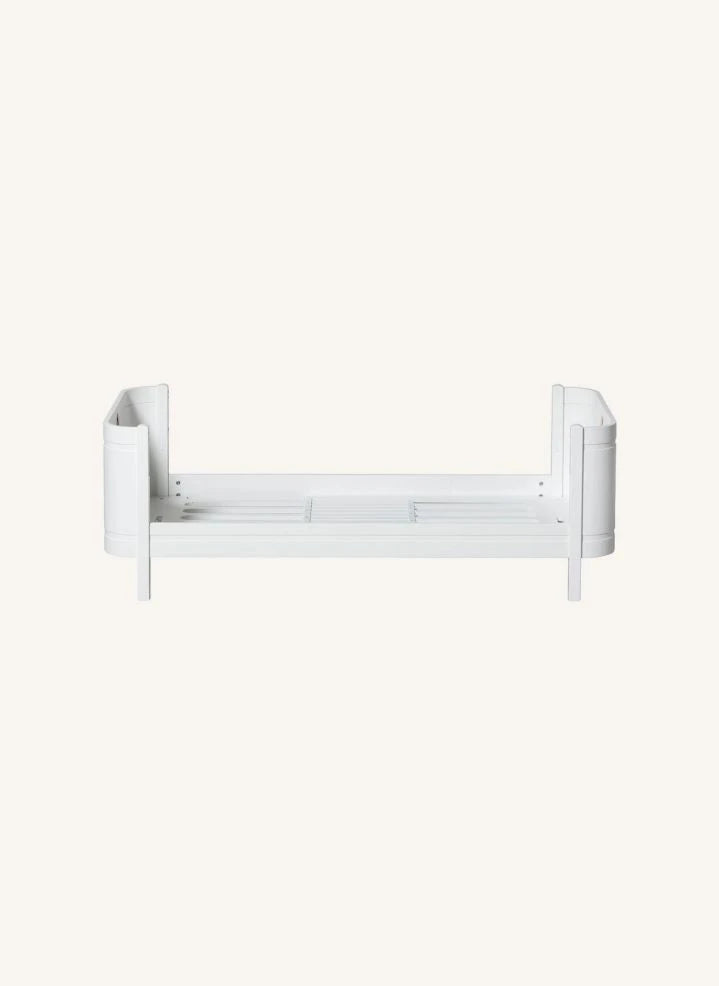 Oliver Furniture - Ahşap Mini+ पालने से युवा बेड में रूपांतरण किट | सफ़ेद