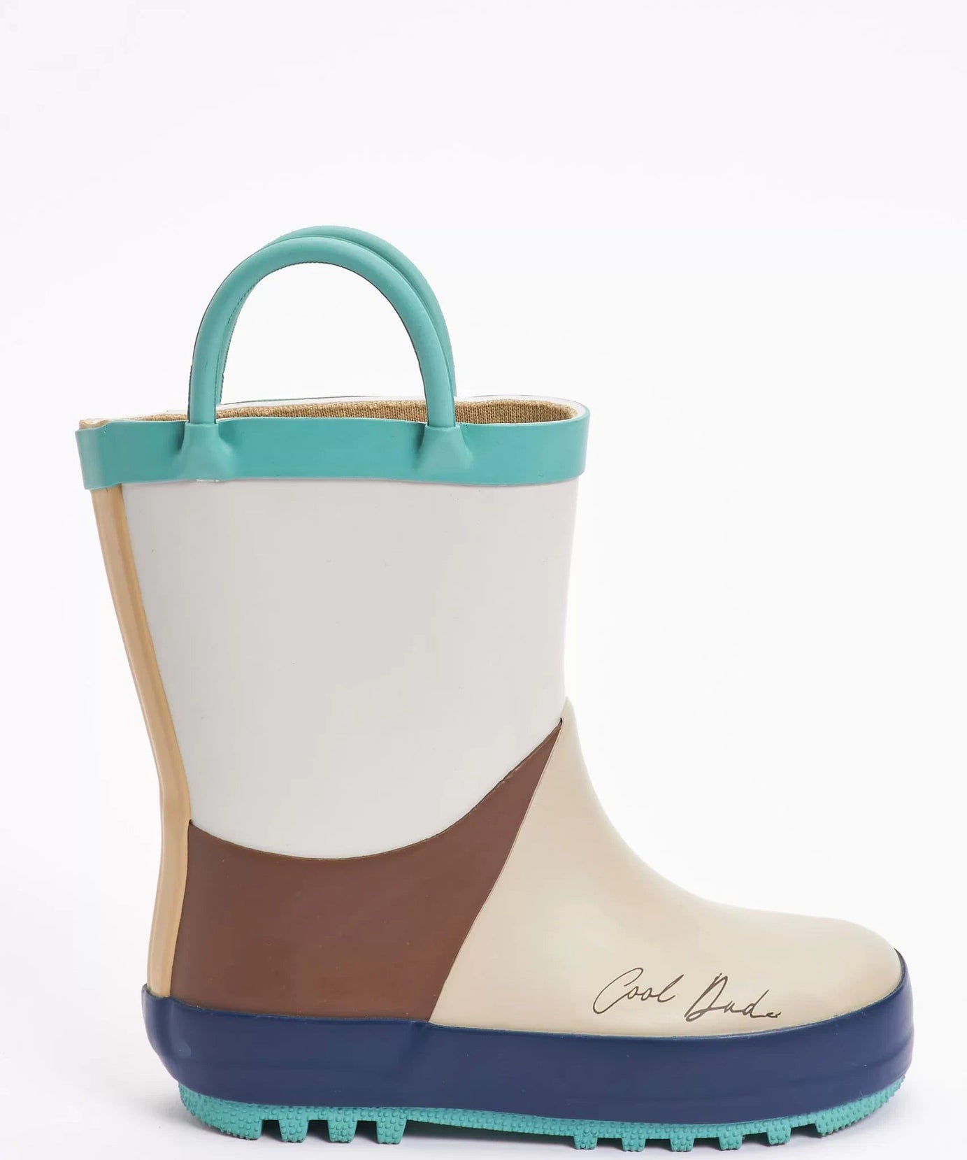 Dinossi - Kulplu Erkek Çocuk Gri Yağmur ve Kışlık Çizmesi - 26.5-Dinossi