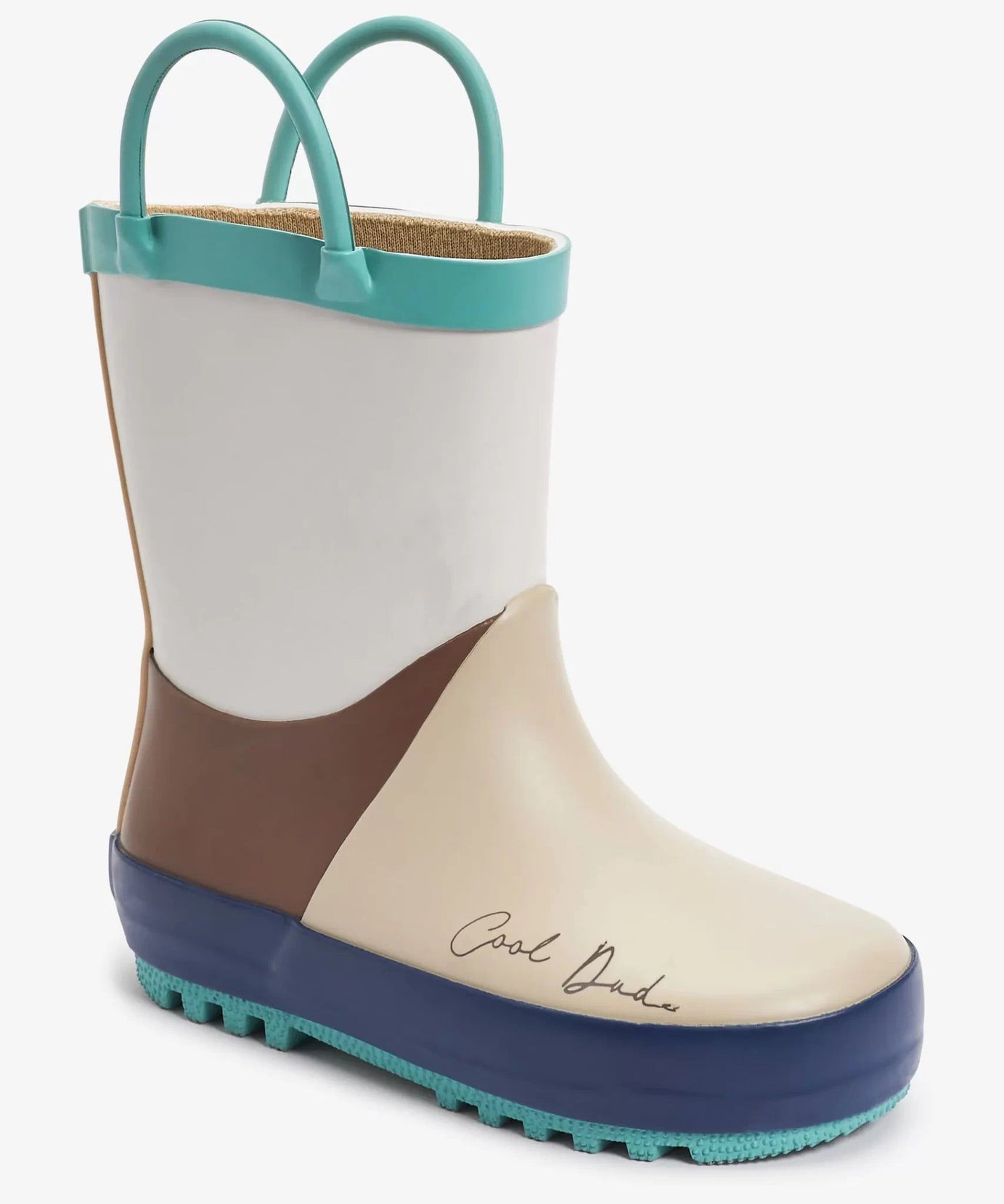 Dinossi - Kulplu Erkek Çocuk Gri Yağmur ve Kışlık Çizmesi - 26.5-Dinossi