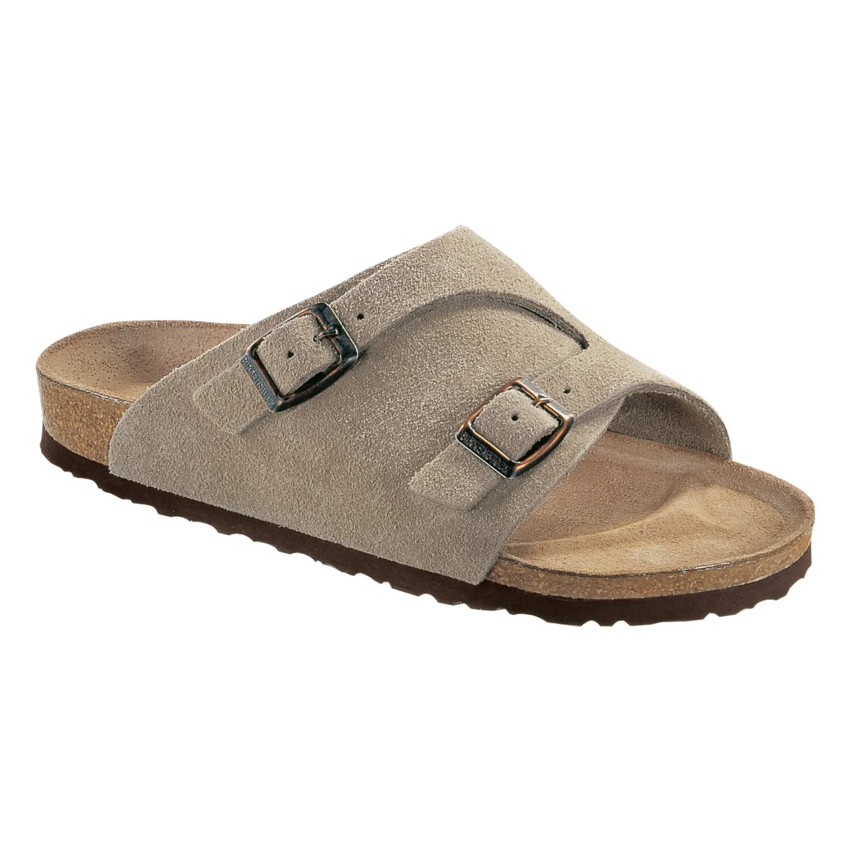 BIRKENSTOCK - ज़्यूरिख नैरो फिट सैंडल | टोप भूरा