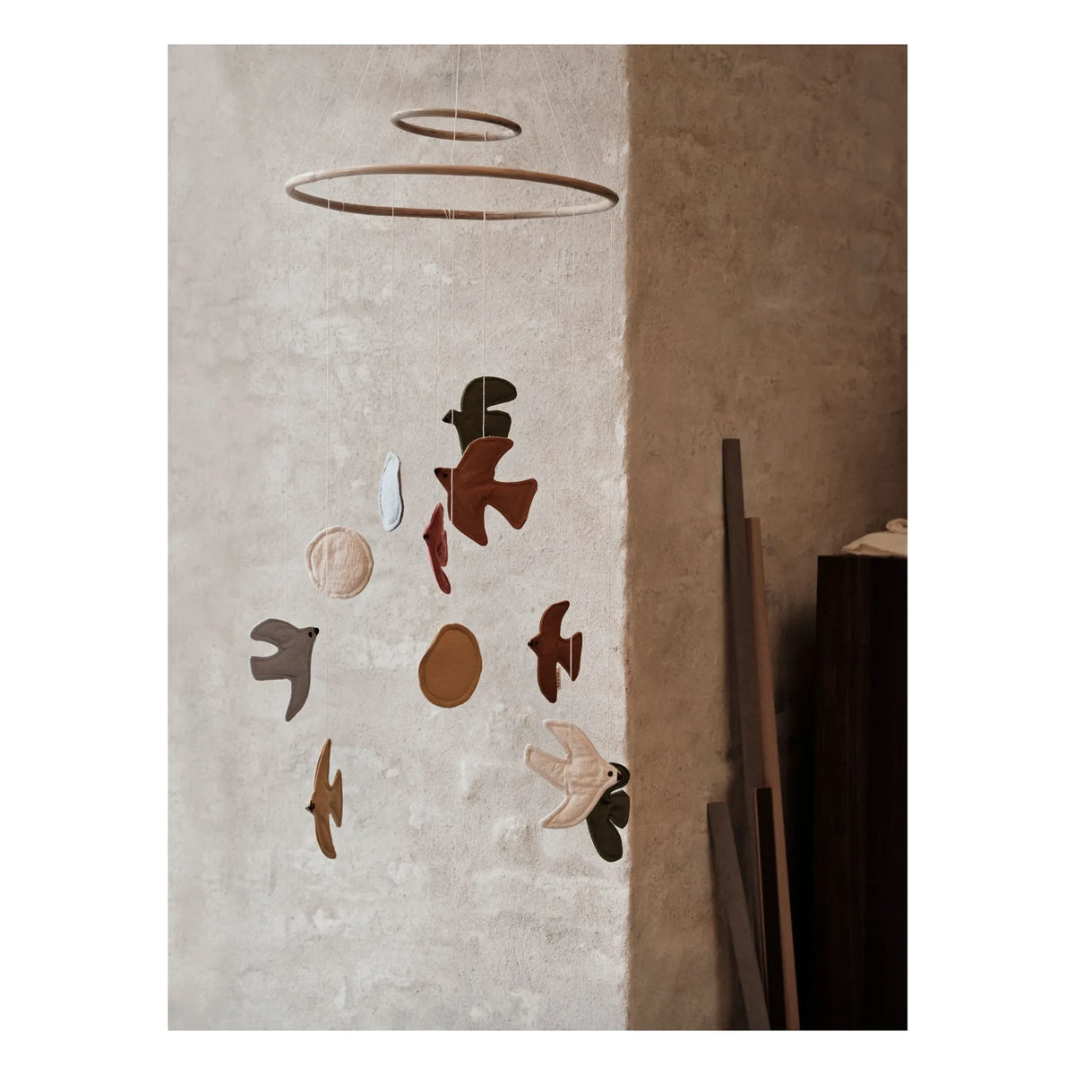 Ferm Living Kids - Mobile Swif Bird | बहुरंगी