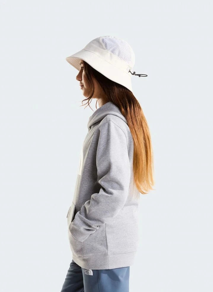 The North Face - Essential Drew Peak Kapüşonlu Üst | Gri melanj