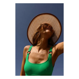 Anja Paris - Le Troublant वन-पीस स्विमसूट | हरा