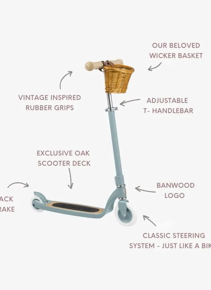 Banwood - Maxi Scooter | Turkuaz Mavisi