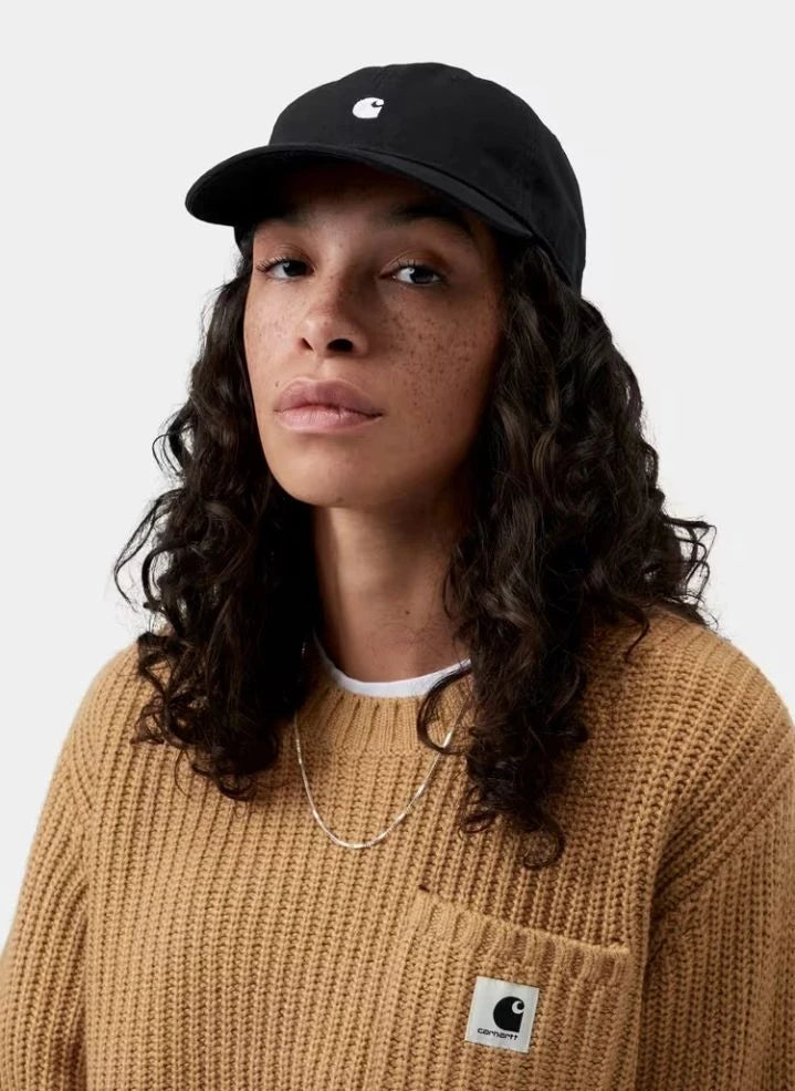 Carhartt WIP - मैडिसन लोगो हैट | काला