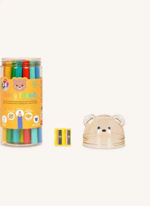 Legami - 24’lü Teddy Friends Renkli Kalem Seti