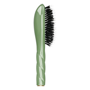 La Bonne Brosse - N°02 एसेंशियल स्मॉल ब्रश - देखभाल और उलझन सुलझाना | बादामी हरा