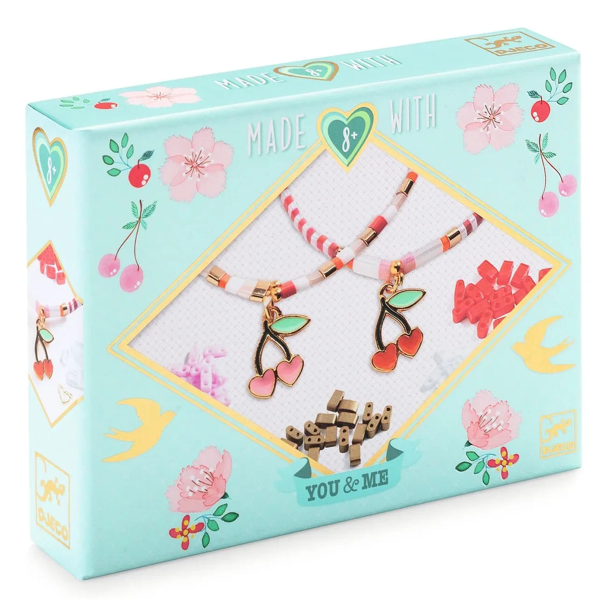 Djeco - DIY Kit - Tila & Cherry Bileklikler