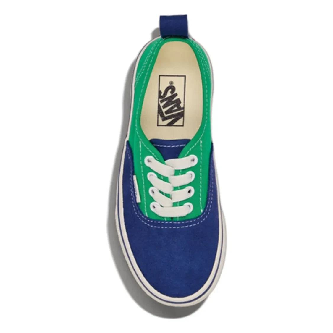Vans - इलास्टिक लेस ऑथेंटिक बायकलर स्नीकर्स | नीला