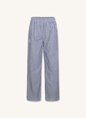 AO76 - Le Pajama Çizgili Pantolon | Açık Mavi
