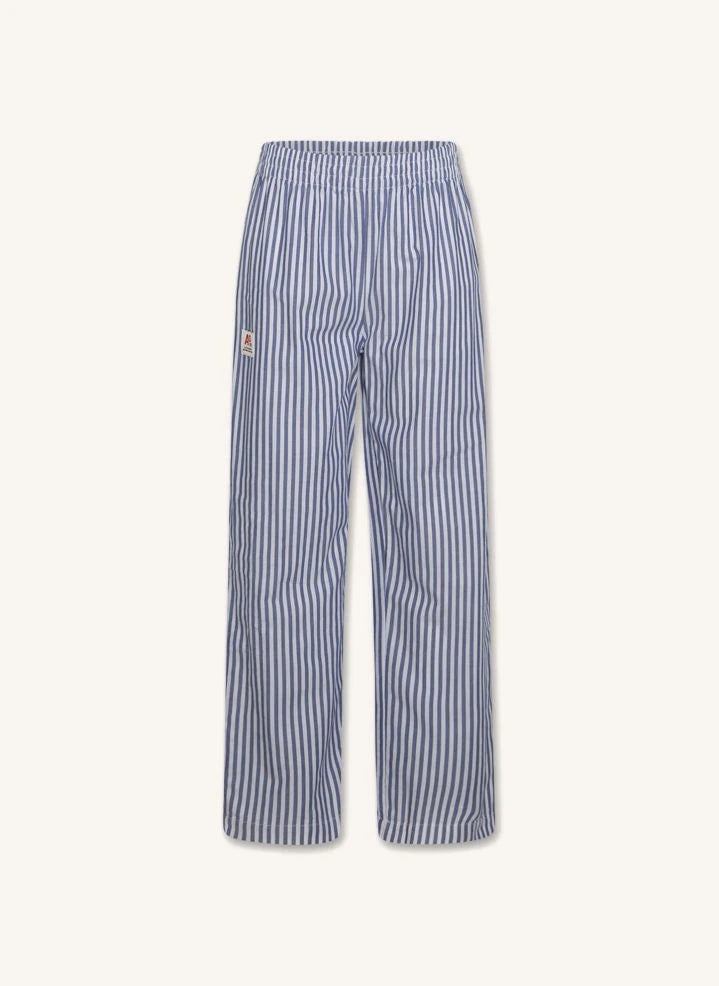 AO76 - Le Pajama Çizgili Pantolon | Açık Mavi