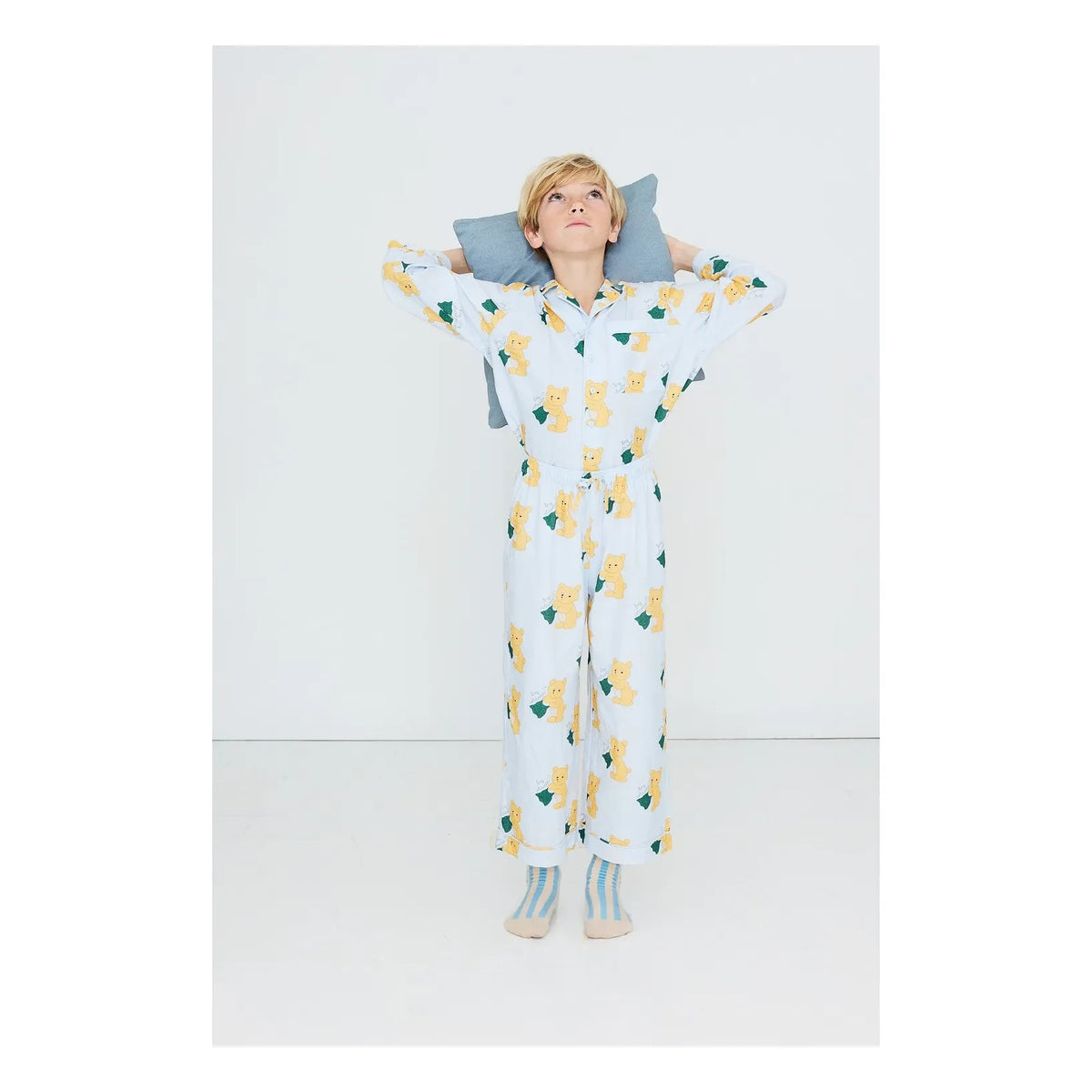 Tinycottons - Teddy Bear Pijama | Açık Mavi