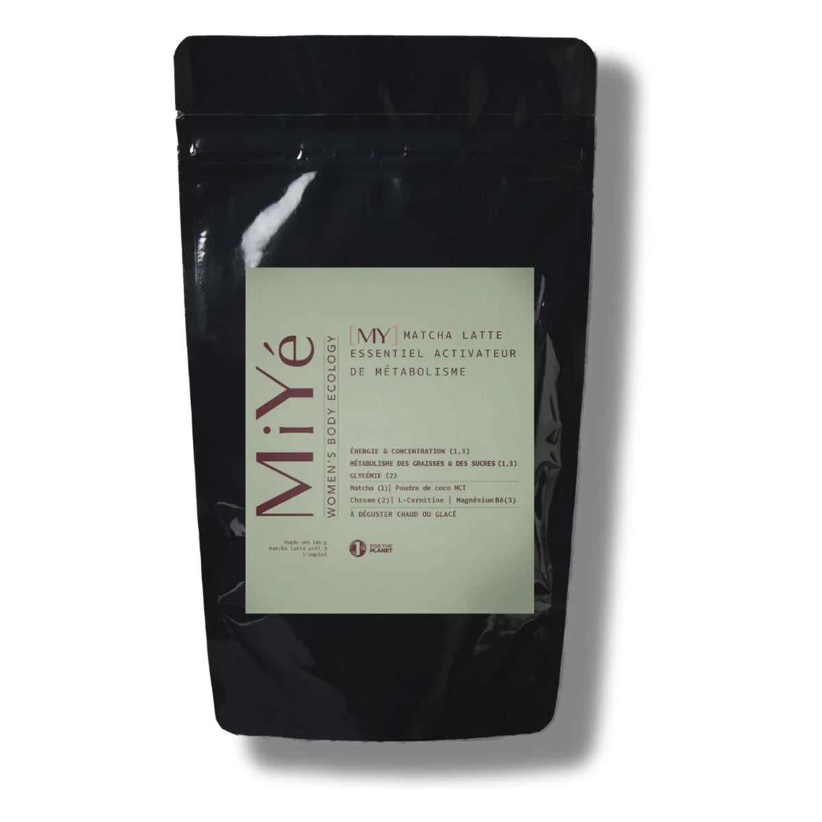 MiYé - Matcha latte temel metabolizma destekleyici - 146 g