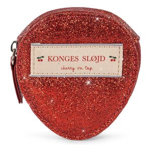 Konges Sløjd - स्ट्रॉबेरी प्रिंटेड बैग | लाल