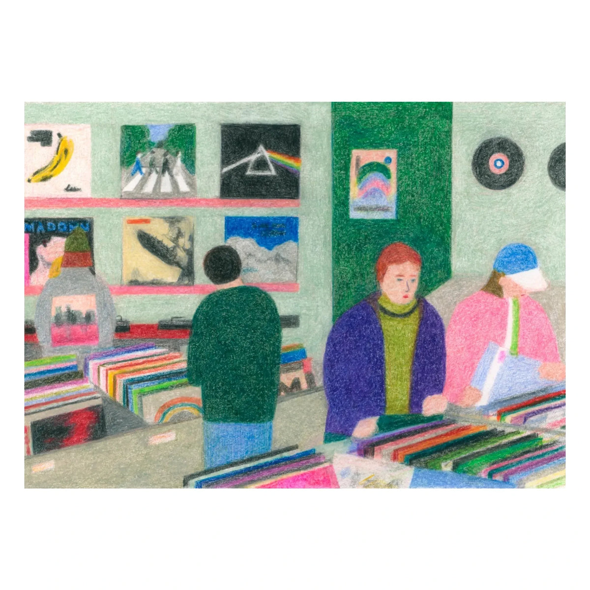 Paper Collective - Line Hachem द्वारा विनाइल शॉप पोस्टर