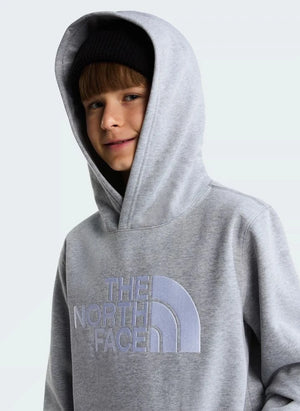 The North Face - Essential Drew Peak Kapüşonlu Üst | Gri melanj