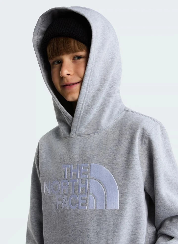 The North Face - Essential Drew Peak Kapüşonlu Üst | Gri melanj