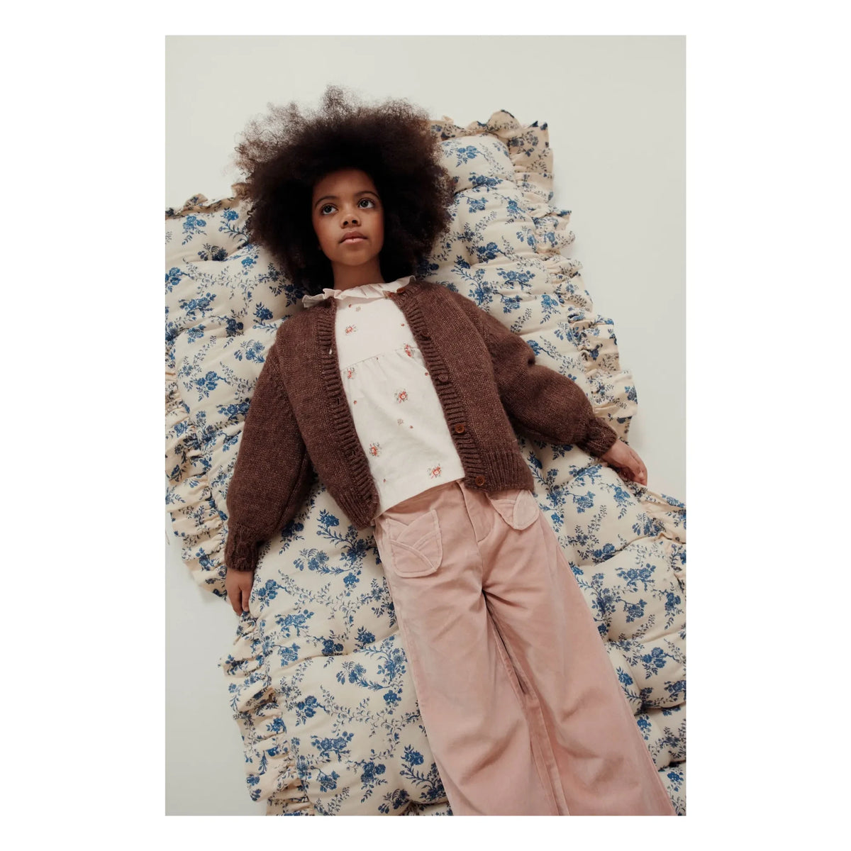 Emile et Ida - Eglantine ब्लाउज | इक्क्रू