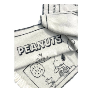 Maison Deux - Peanuts स्कार्फ | काला