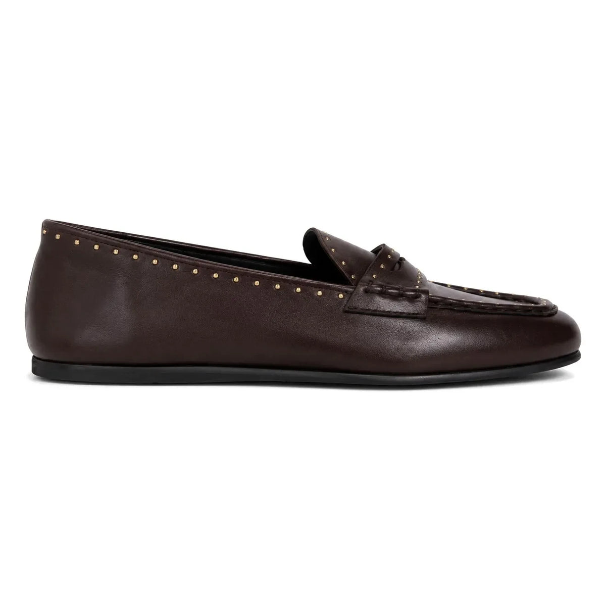 Posa - Burgundy Çivili Loafer