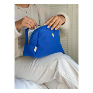 Milinane - Jade टॉयलेट बैग | नीला