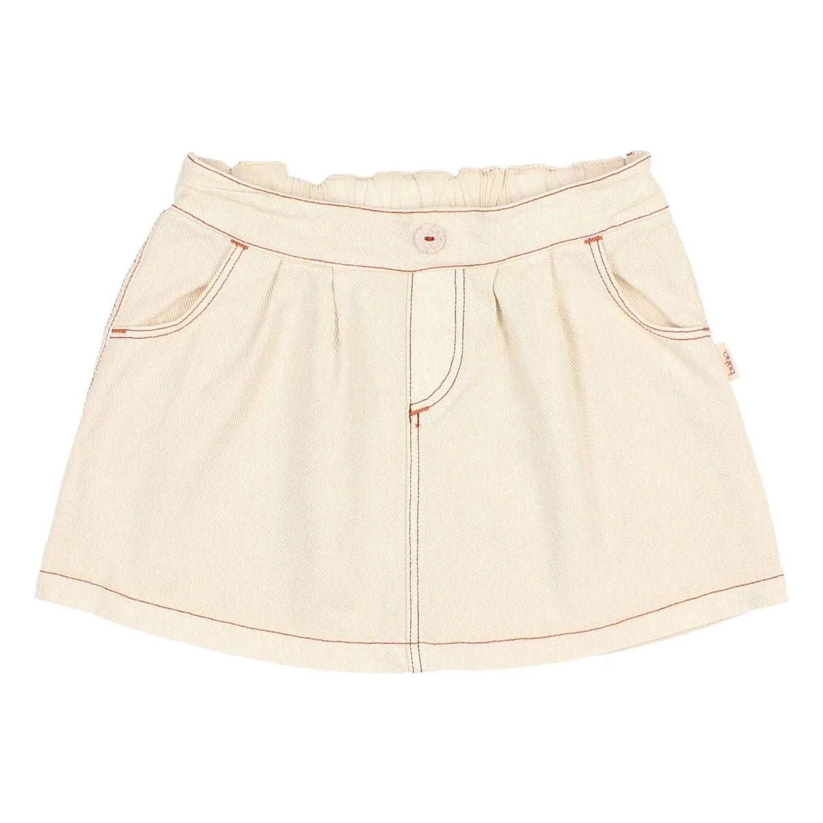 Búho - Keten Lyocell etek | Off white
