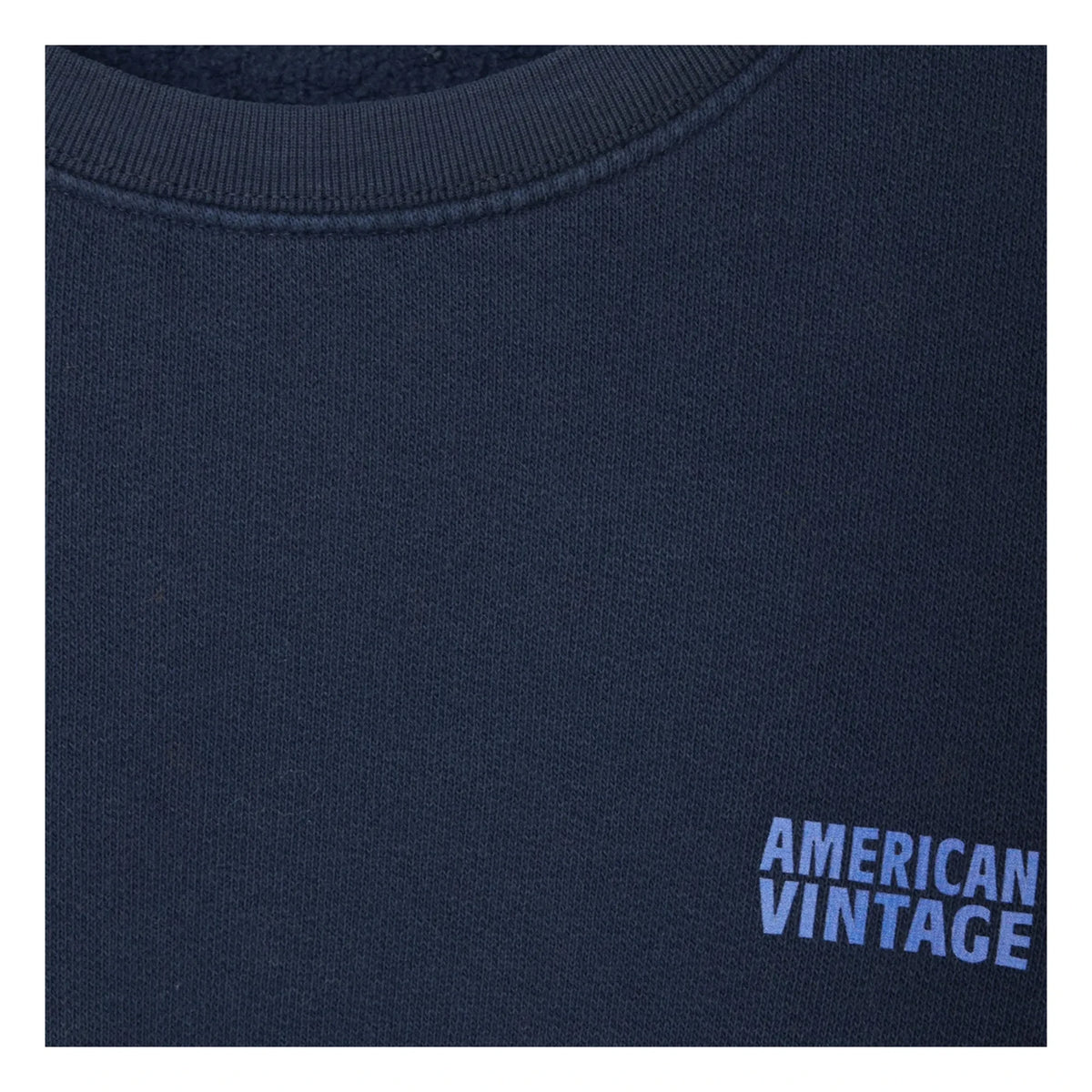 American Vintage - Izubird स्वेटशर्ट | नेवी ब्लू