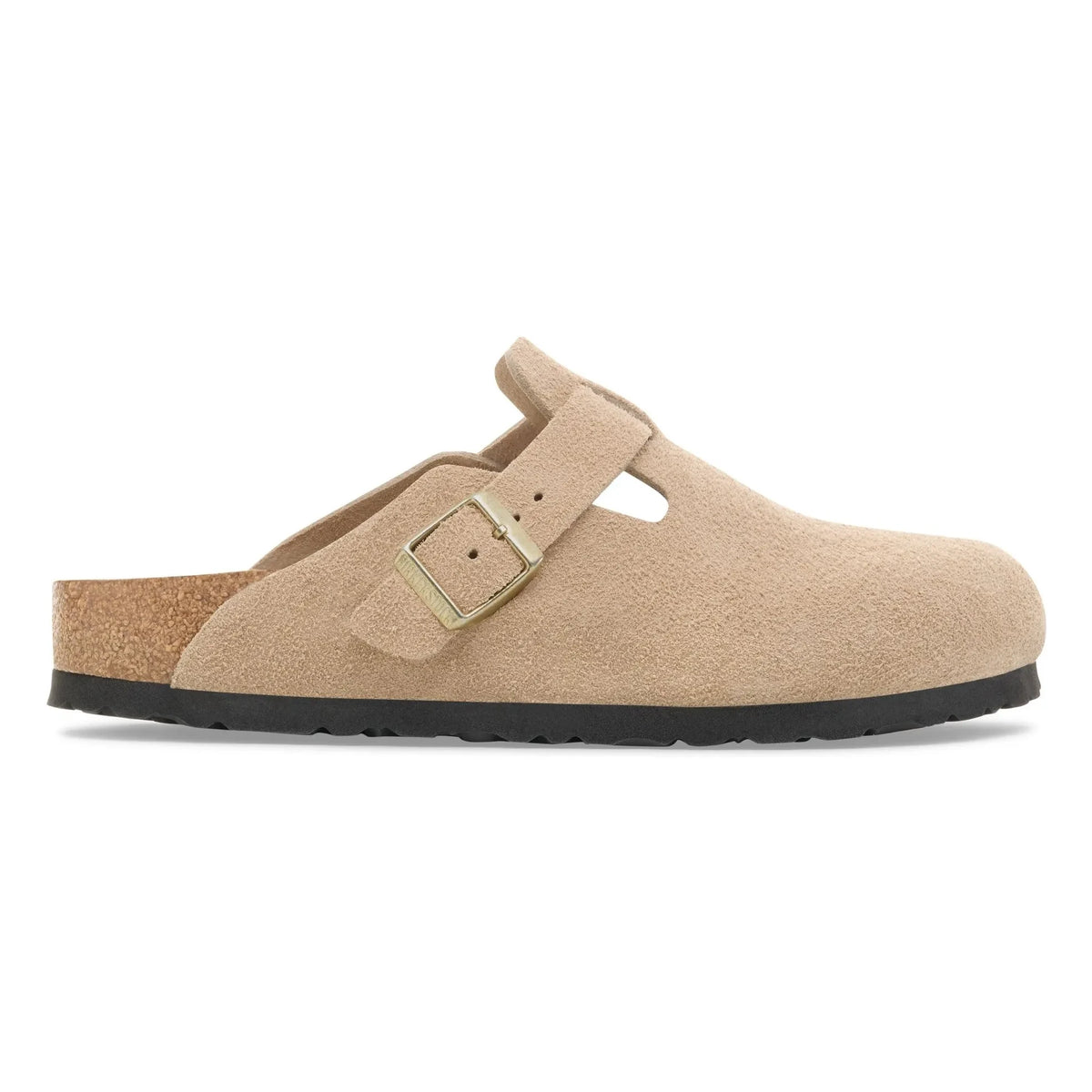 BIRKENSTOCK - Boston süet sandalet | Kum