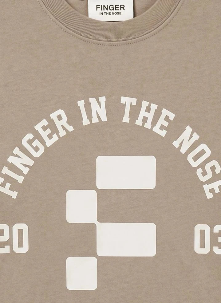 Finger in the nose - Sako Finger 2003 Organik Pamuk Tişört | Gri