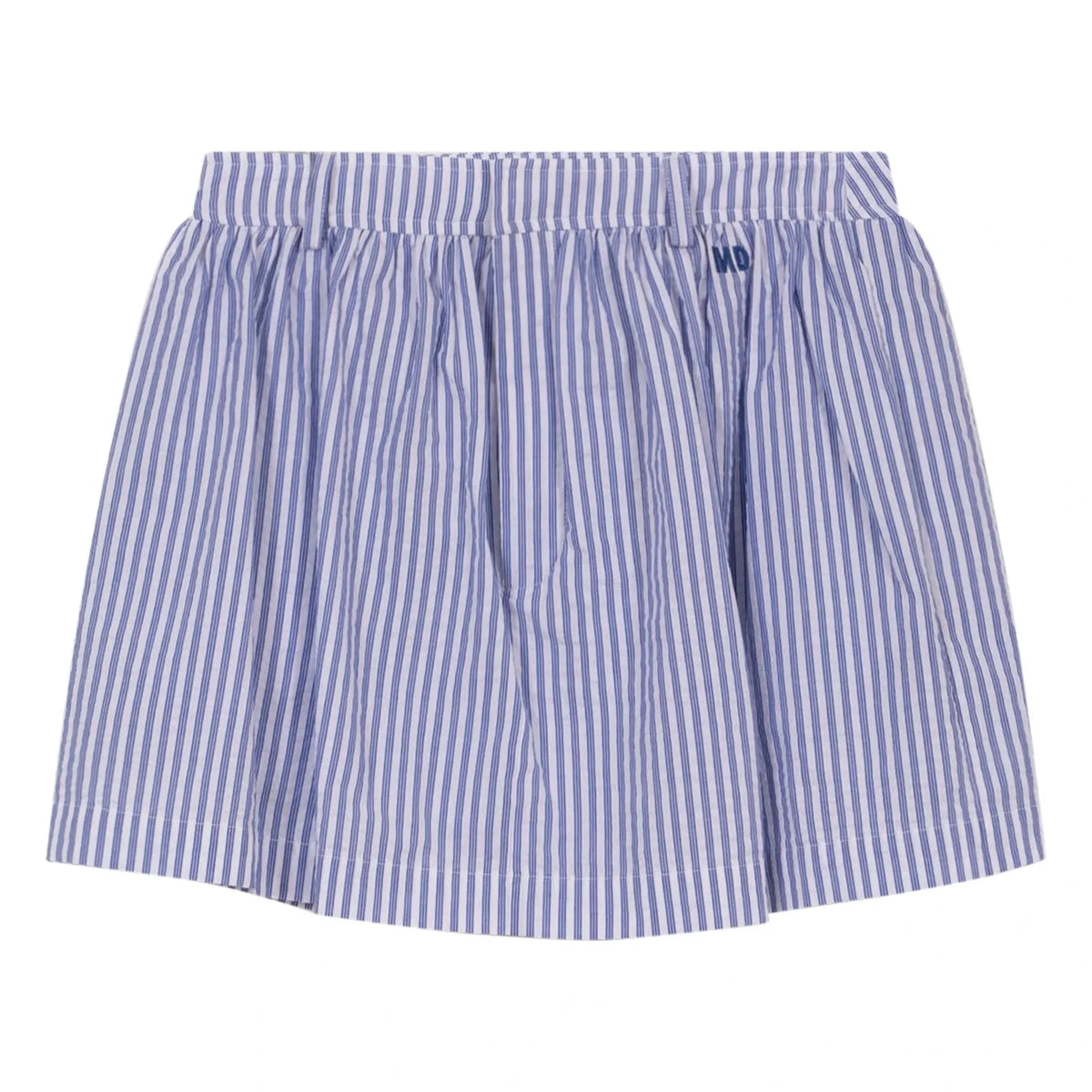 Indee - धारीदार विन्सेन्स स्कर्ट पैंट | नीला